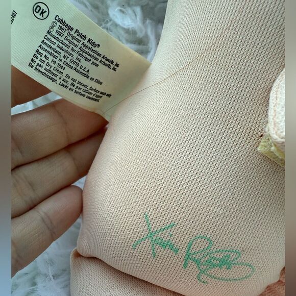 Cabbage Patch Kids 1983 Talking Doll Red Hair Green Eyes Coleco Vintage - Picture 9 of 17